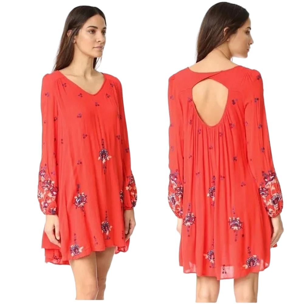 Free People Oxford Dress Sz S